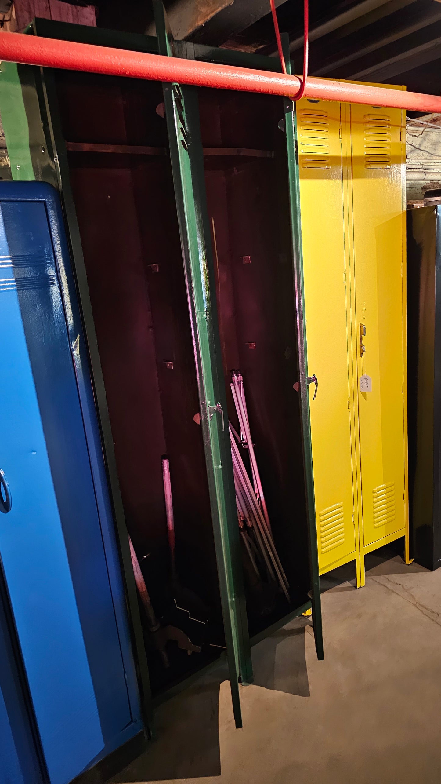 Emerald Green Industrial Steel Locker