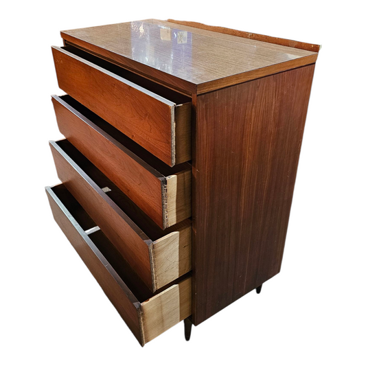 Mahogany Desk with Copper Pulls