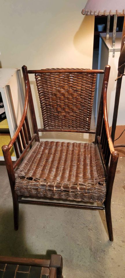 Wicker Antique Chair