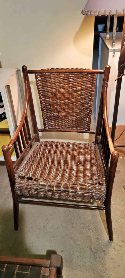 Wicker Antique Chair