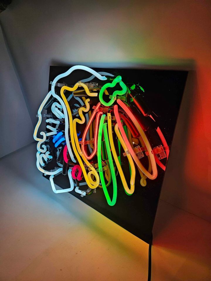 Chicago Blackhawks Neon Sign