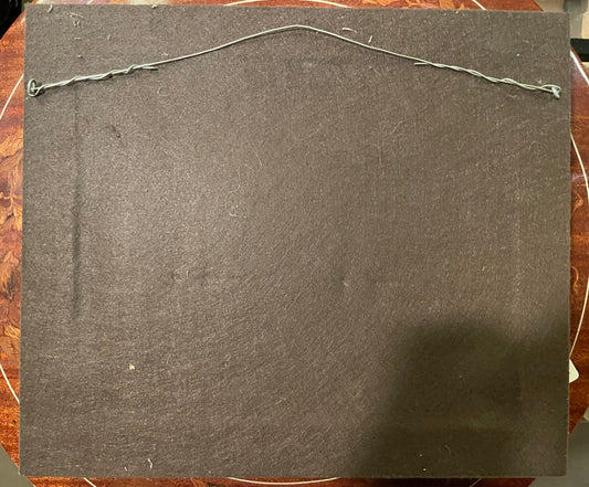 Charles Wysocki Cocktail Tray – Vintage Americana Serving Tray with Folk Art Village Scene