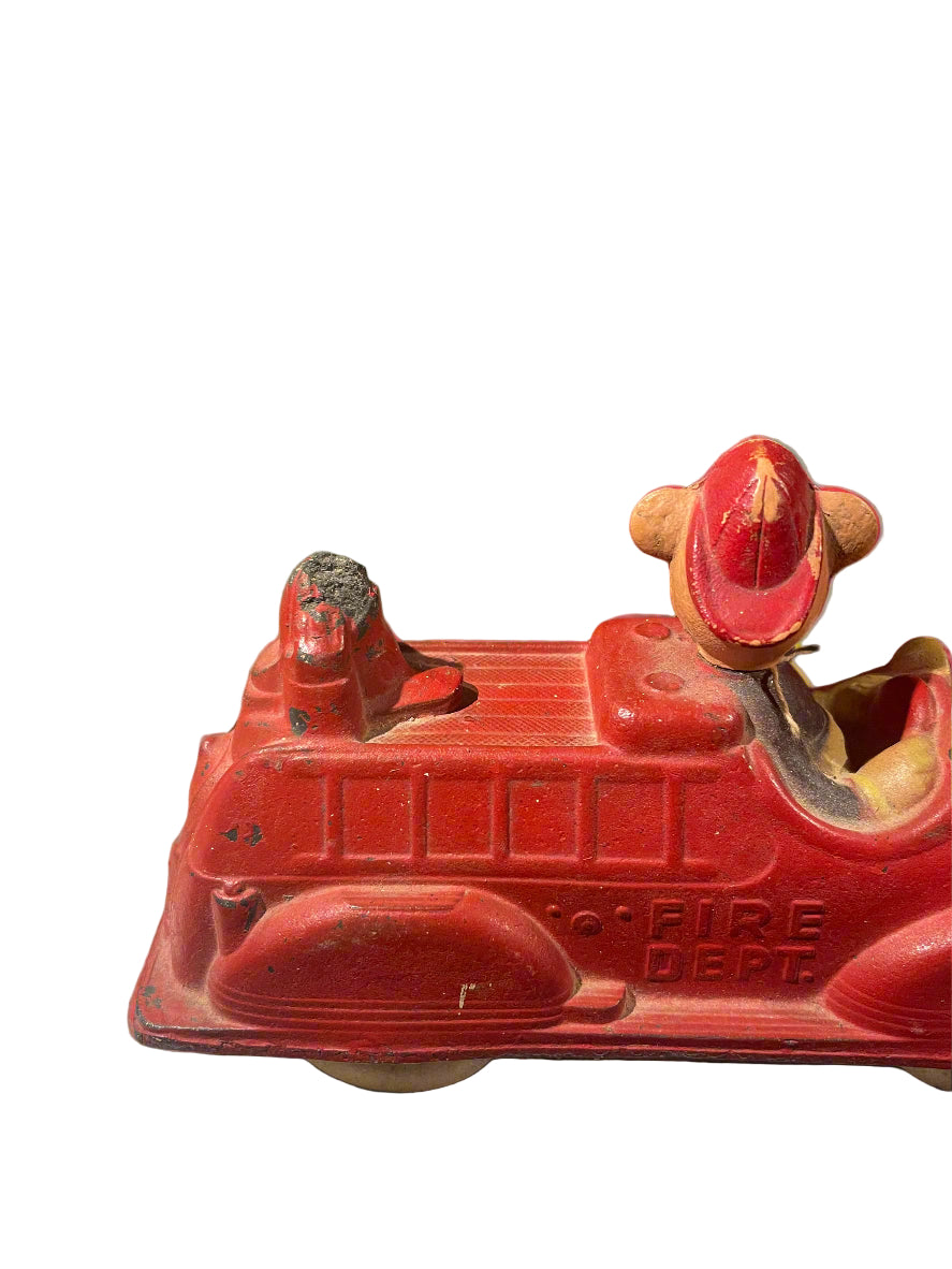 Mickey Mouse Fire Truck Toy – Disney Collectible Tin Vehicle