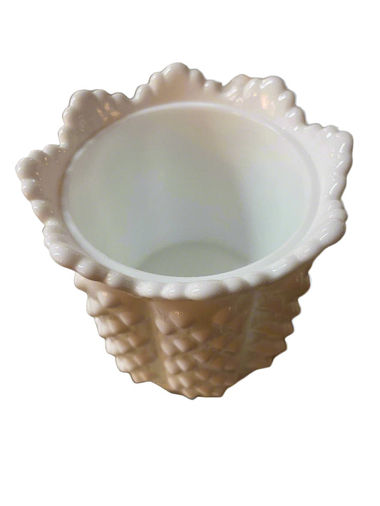 Candy Jar - Fenton Hobnail Butterfly Lidded