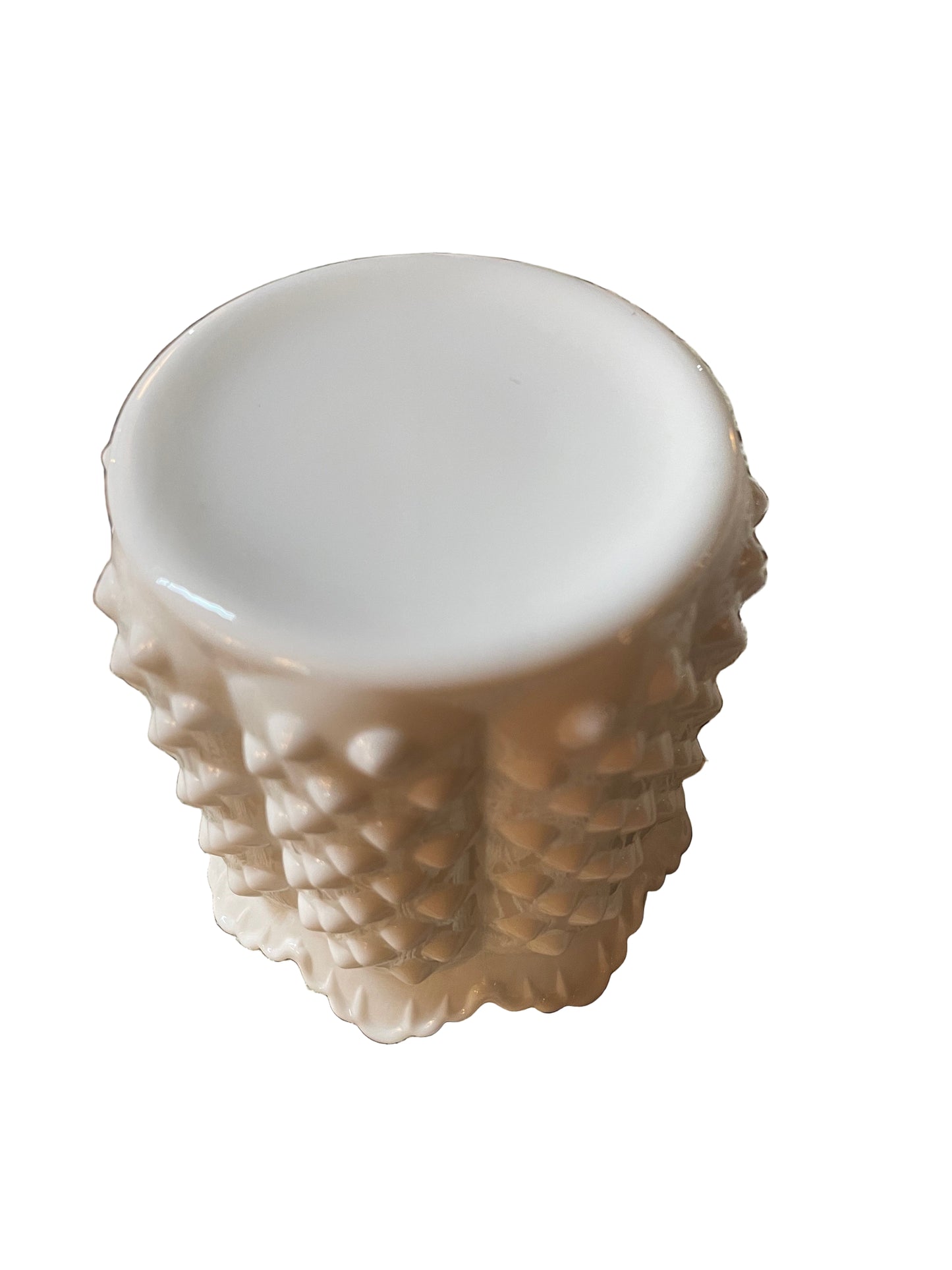 Candy Jar - Fenton Hobnail Butterfly Lidded