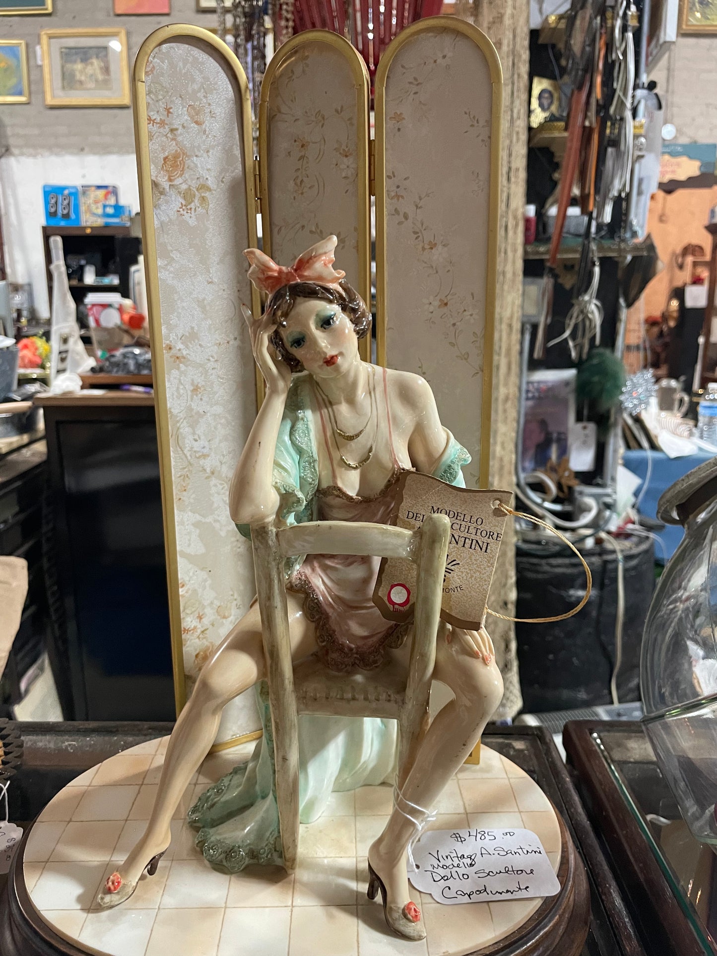 A. Santini Modello Dello Sculpture Made in Italy