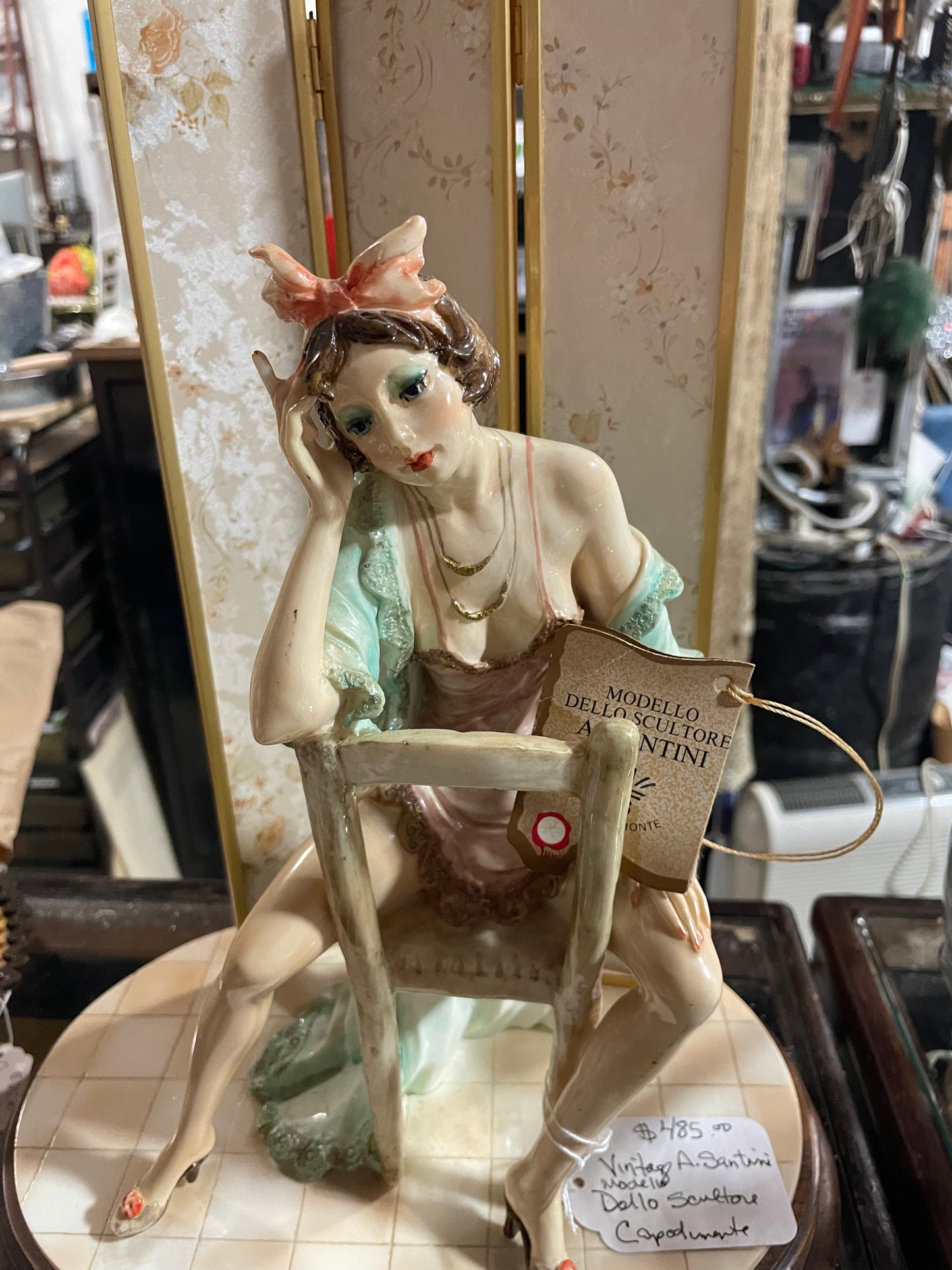 A. Santini Modello Dello Sculpture Made in Italy