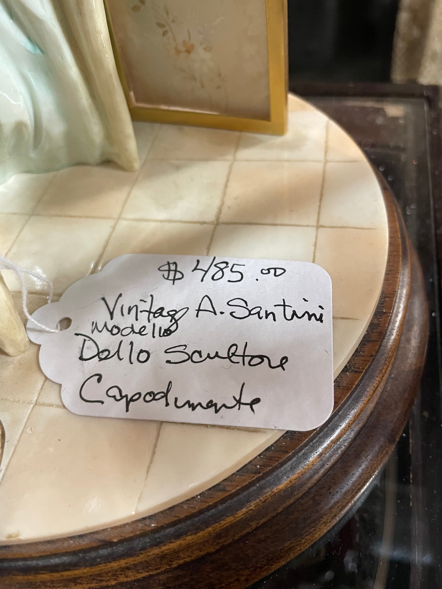A. Santini Modello Dello Sculpture Made in Italy