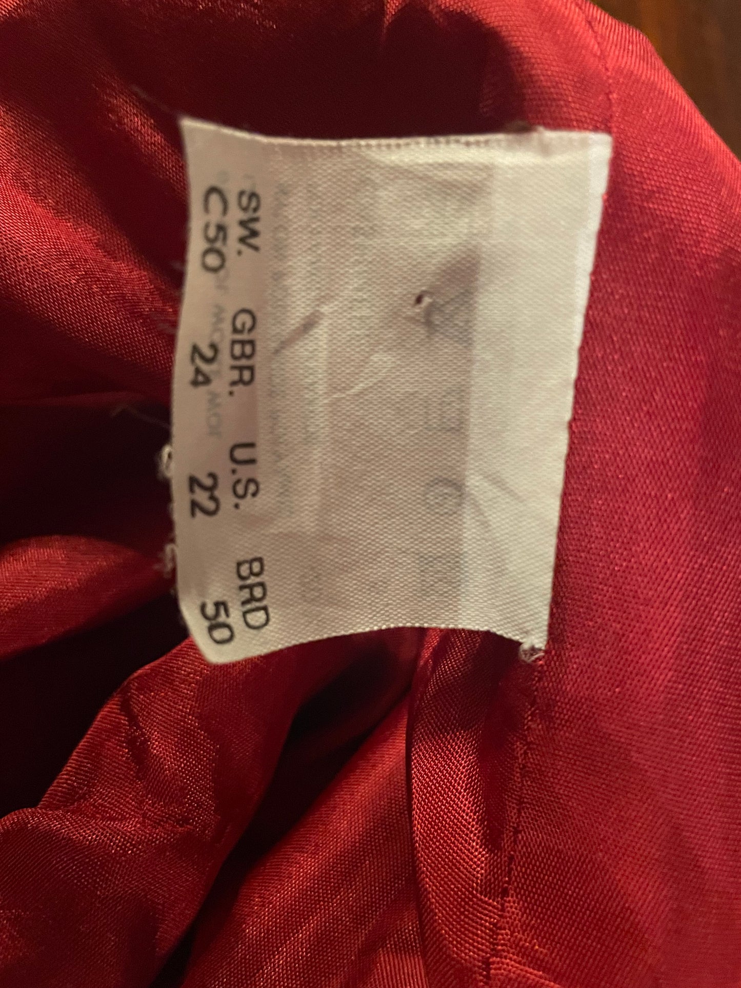 Red Rose Embroidery Jacket