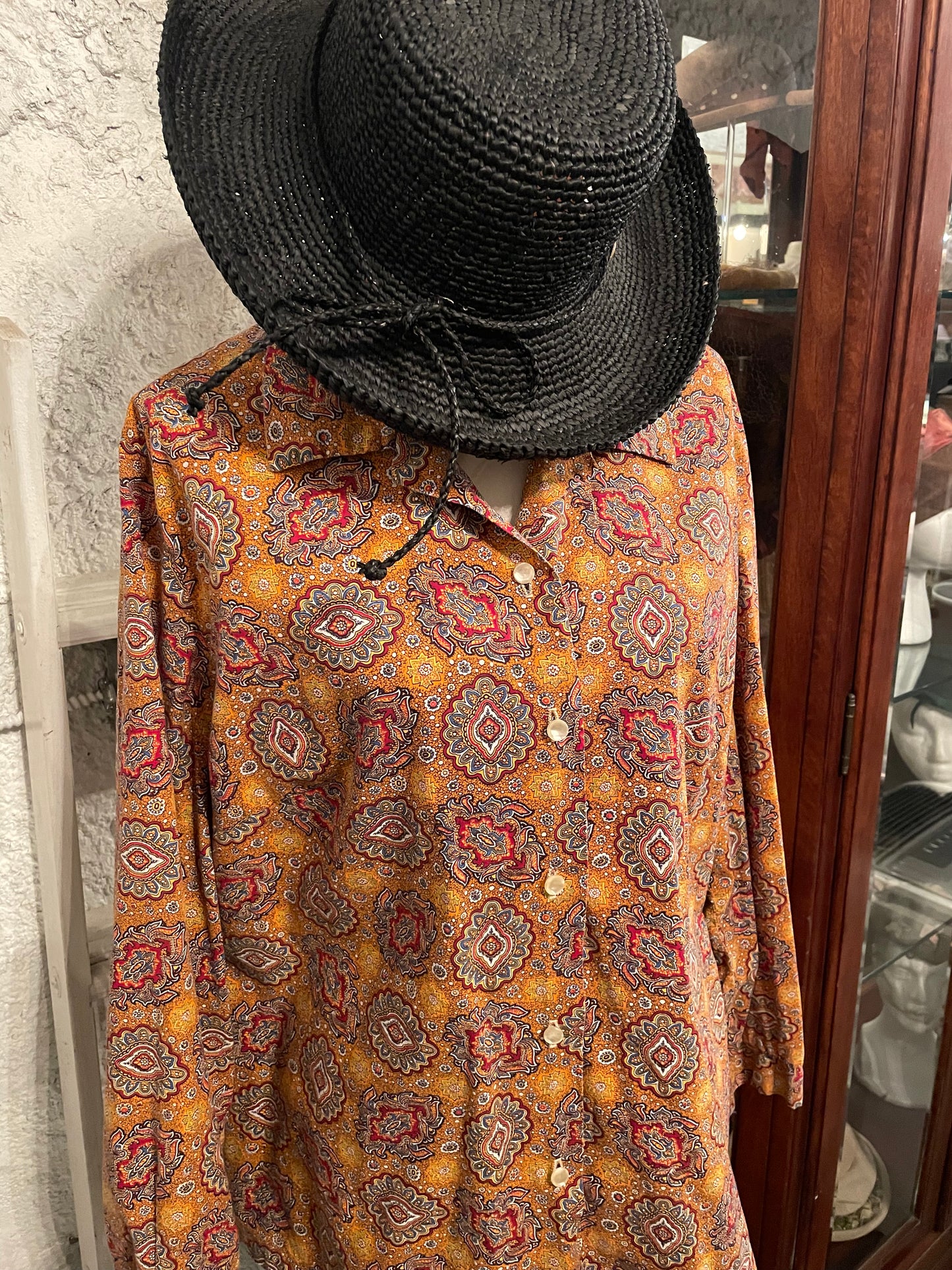 Handmade Groovy 1960s Blouse