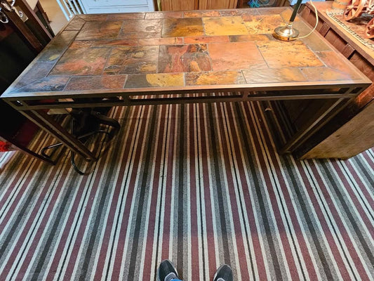 Accent Table - Slate Tile Top