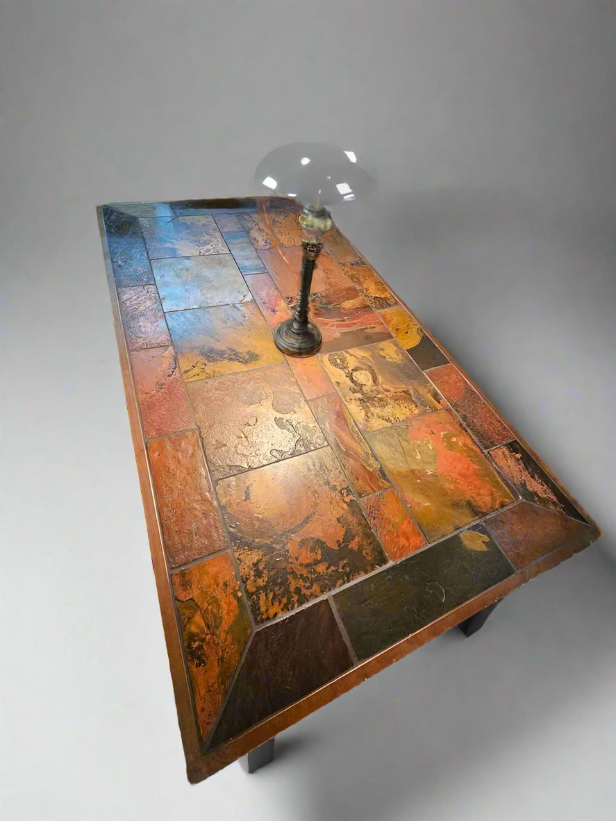 Accent Table - Slate Tile Top
