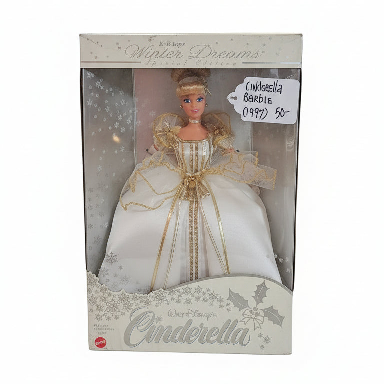 KB Toys “Winter Dreams” Cinderella Barbie — 1997