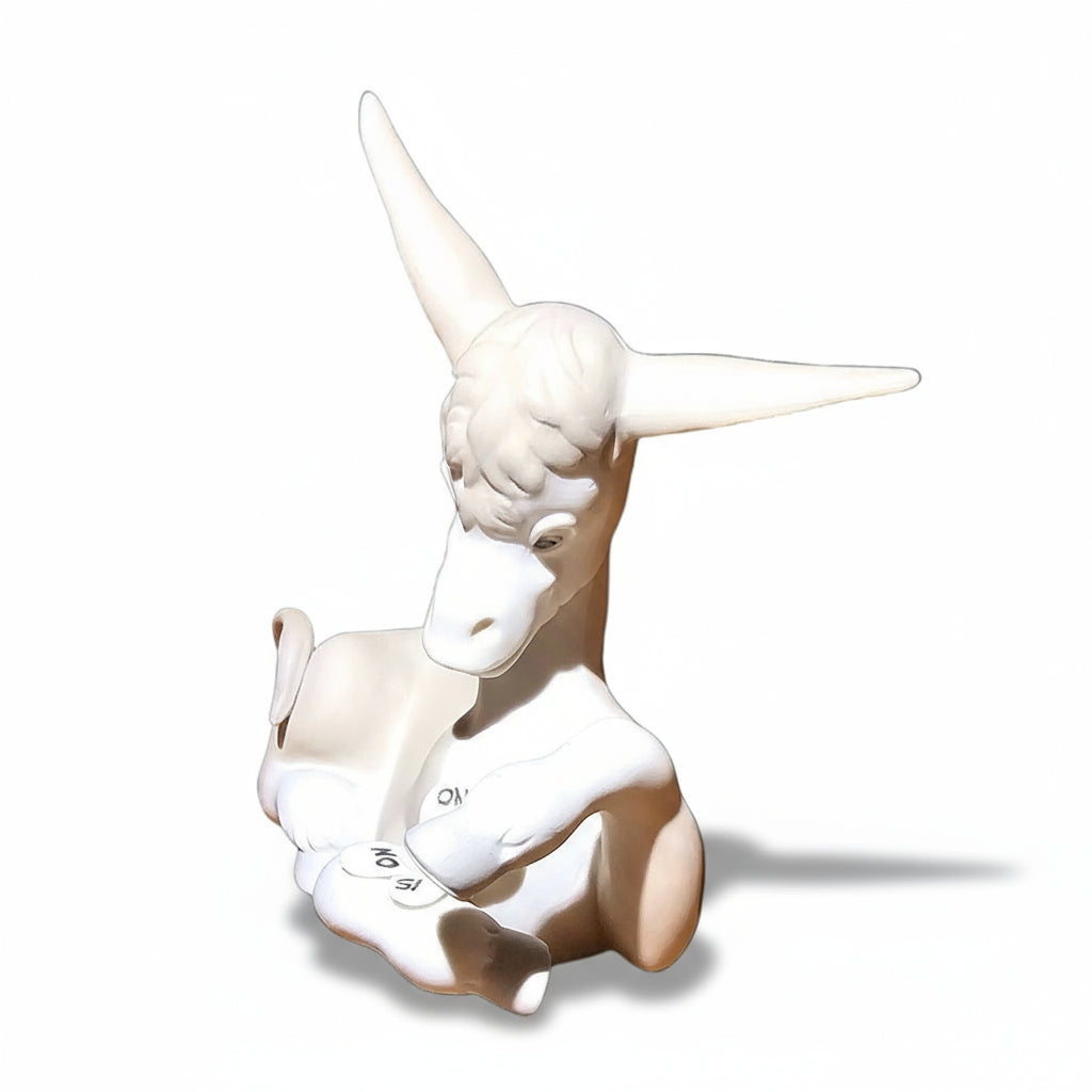 Lladro Donkey with Daisy Figurine