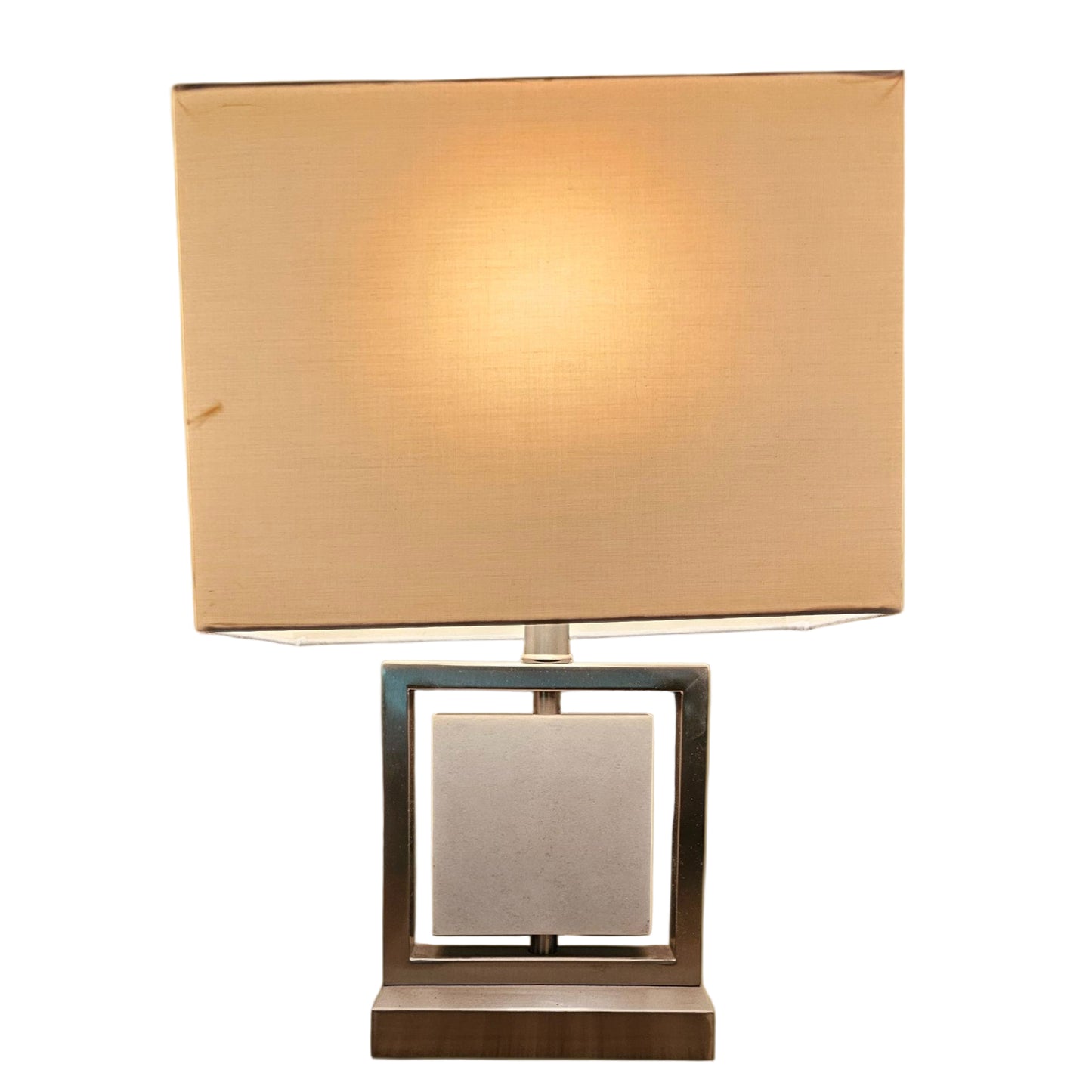 Modernist Square Base Lamp