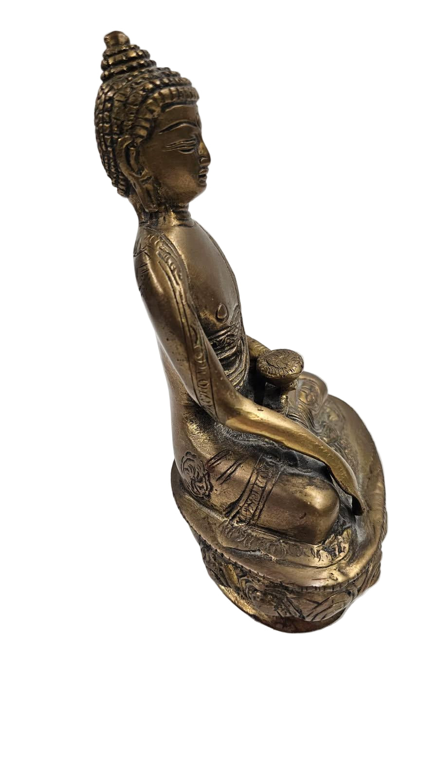 Tibetan Shakyamuni Buddha Statue – 20th Century Asian Figurine