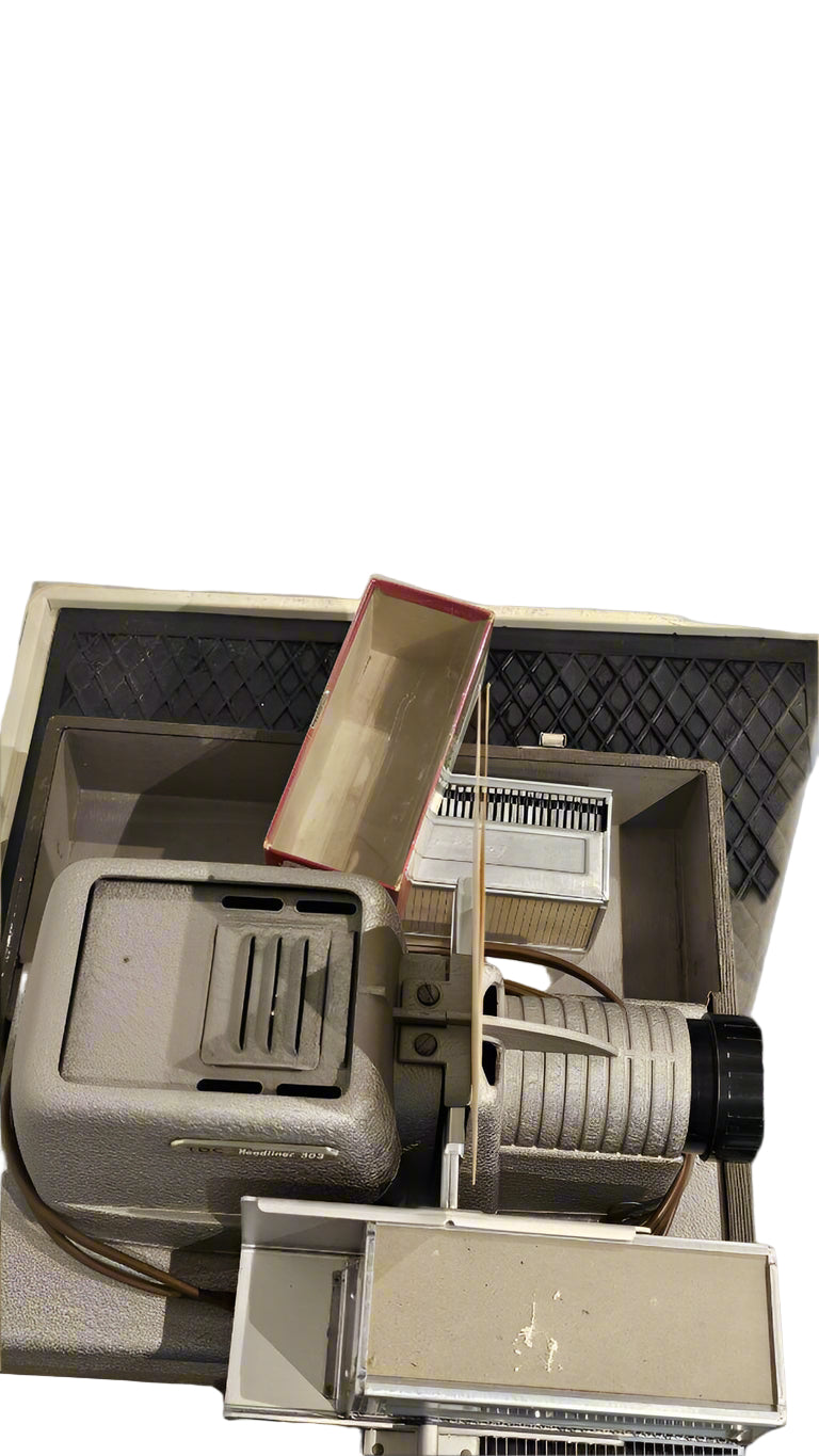 Airequipt Automatic Slide Changer – Vintage 1950s Photo Slide Projector Accessory