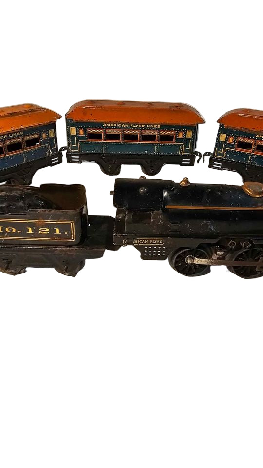American Flyer Train Set – 1930s Vintage Electric Toy Train
