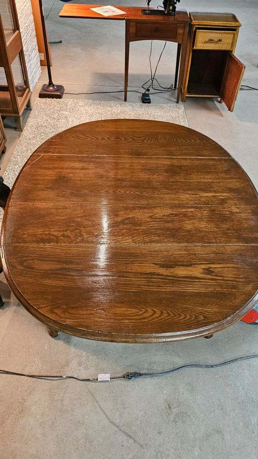 Drop Leaf Oak Table
