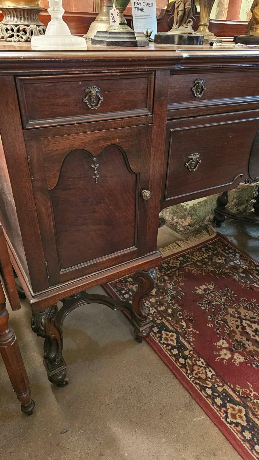 Sideboard Cabinet 19th Century Federalist Style Buffet