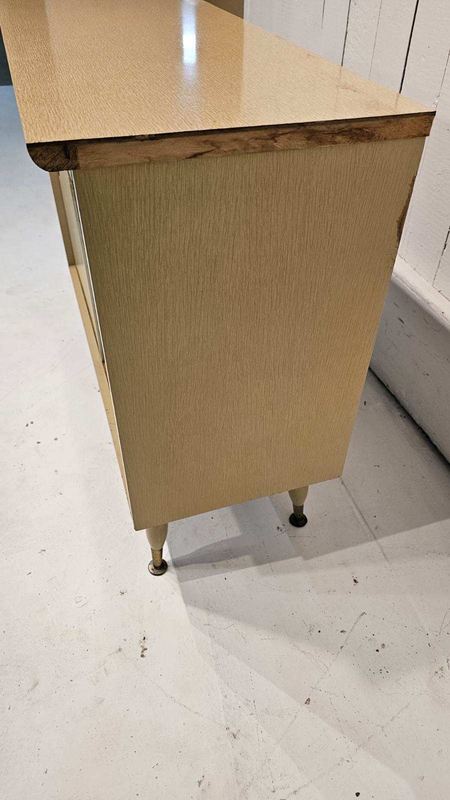 Midcentury Side Table Storage