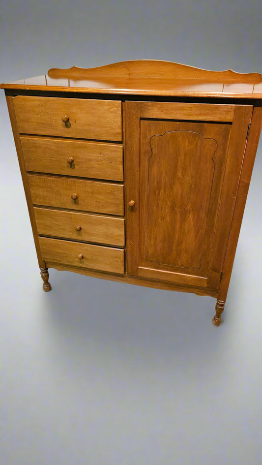 Armoire – Painted Children’s Wooden Cabinet for Nursery or Bedroom