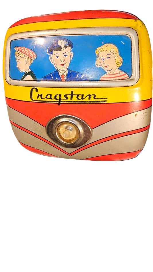 Toy – 1950s Japanese Cranston Battery-Operated Tin Collectible with Original Paint