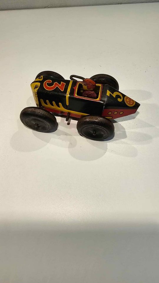 Toy Racer Windup Car by Marx from the 1940s