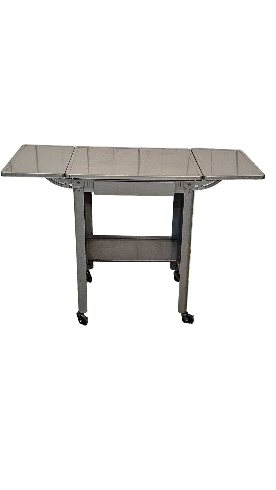 Typewriter Cart on Wheels – Mid-Century Office Rolling Stand