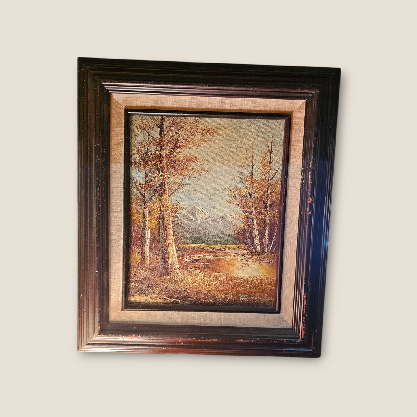 Autumn Landscape Oil Painting on Canvas