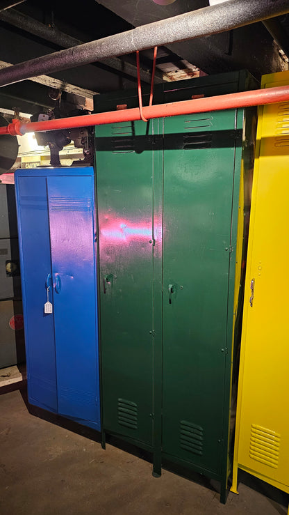Emerald Green Industrial Steel Locker