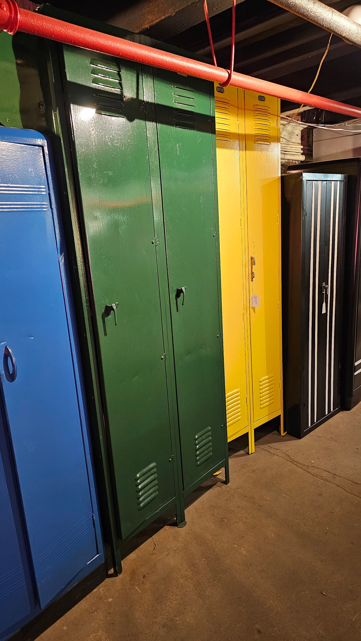 Emerald Green Industrial Steel Locker