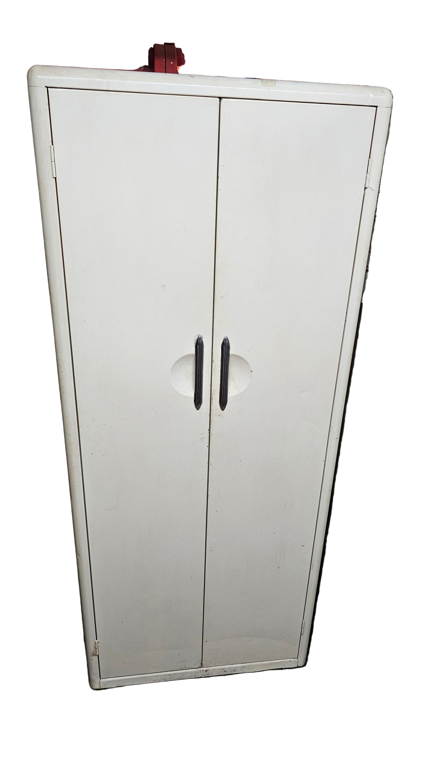 White Steel Storage Cabinet