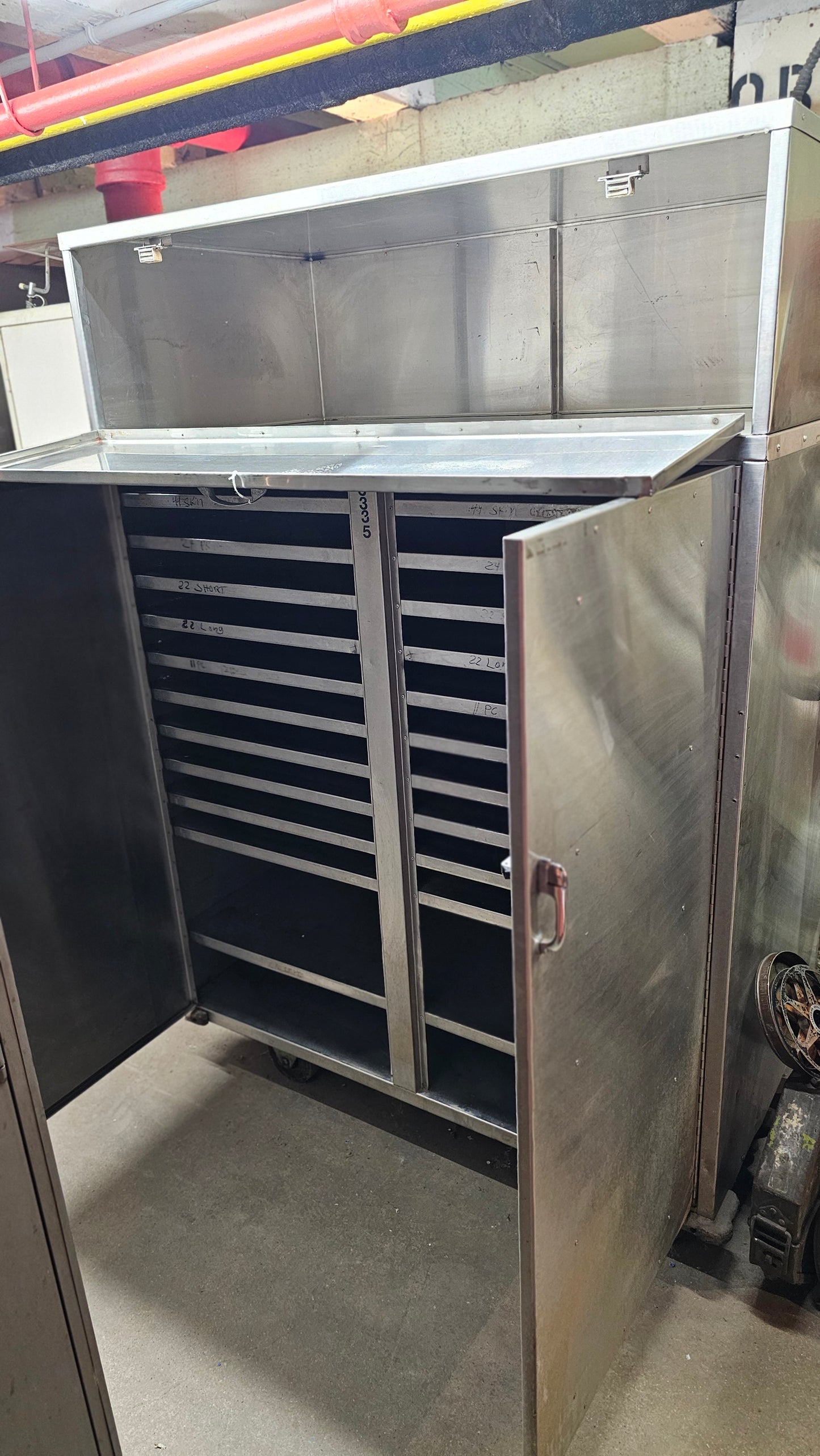 Industrial Stainless Steel Multi-Slot Cabinet
