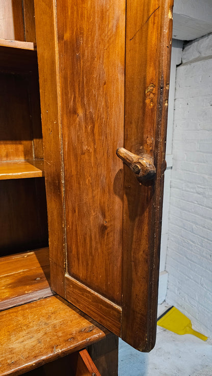 Wooden Cabinet Cupboard Two-Piece