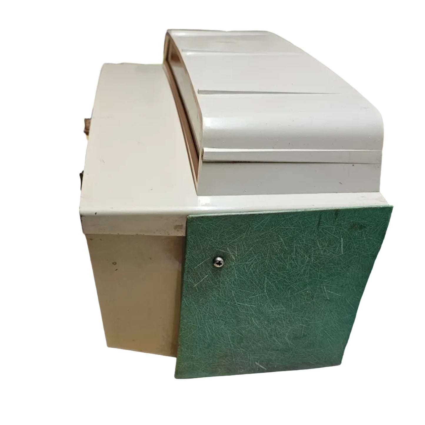 Silvertone High Fidelity Tabletop Radio — Mid-Century Tube Radio with Dual Speakers