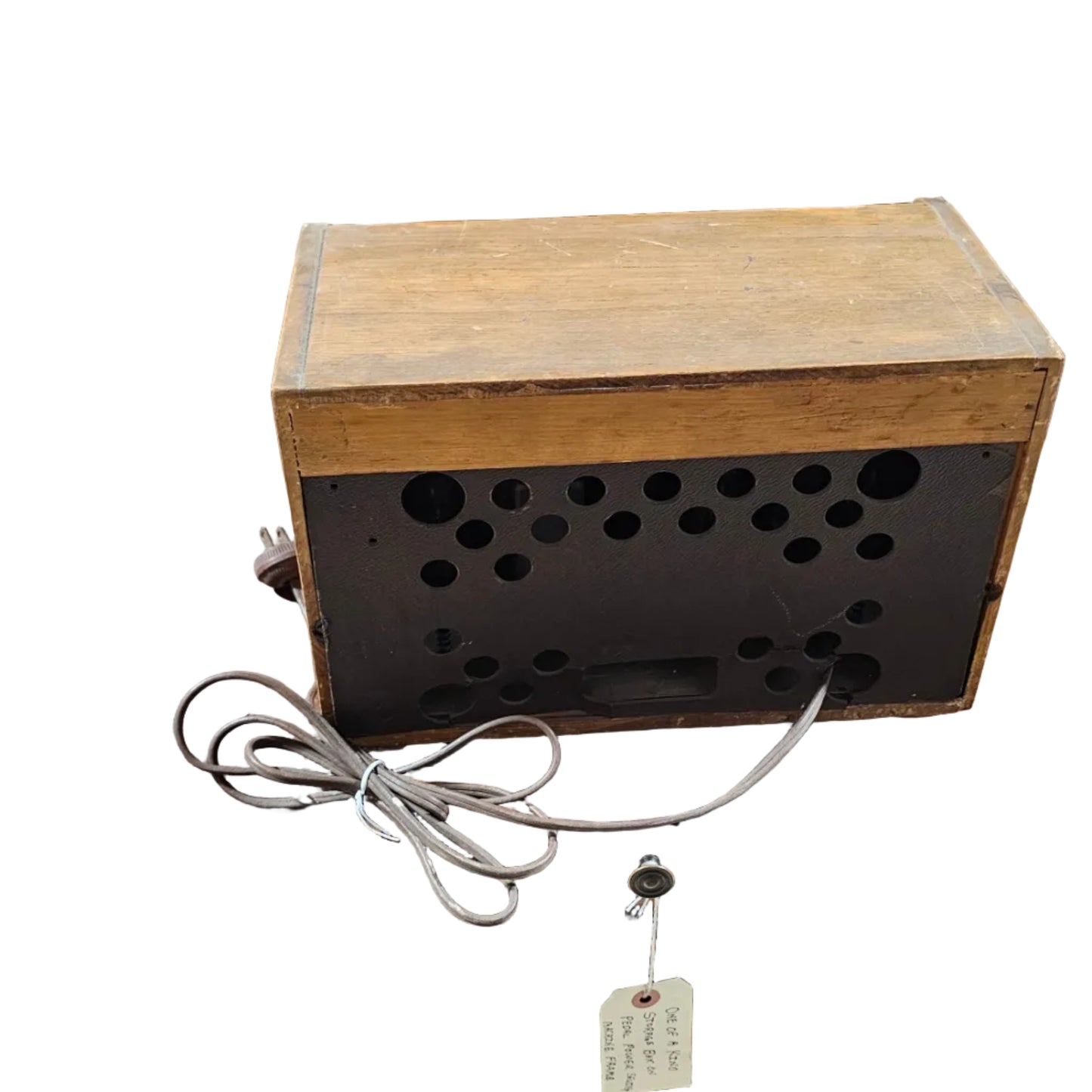 Detrola Wooden Tabletop Tube Radio