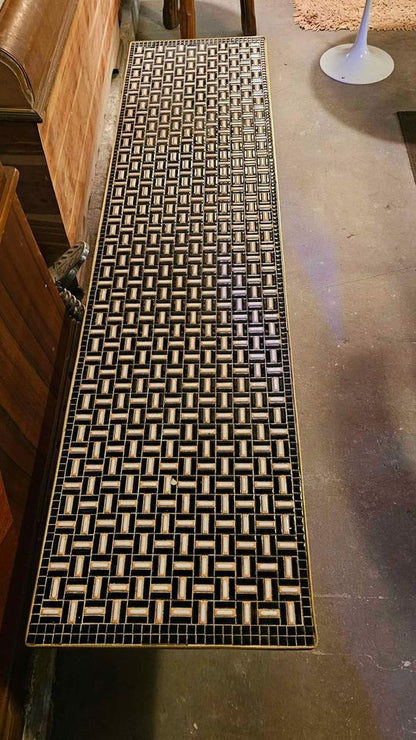 Mid-Century Designer Tile Table