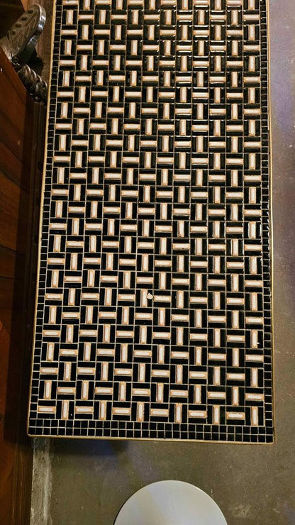 Mid-Century Designer Tile Table