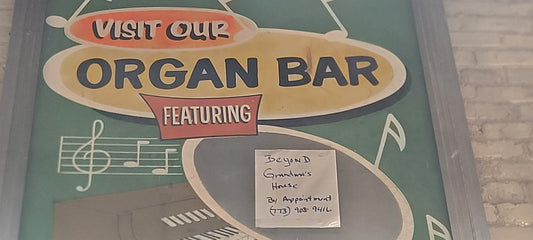 Chicago Club Advertising Board – Vintage Bar & Tobacco Sign