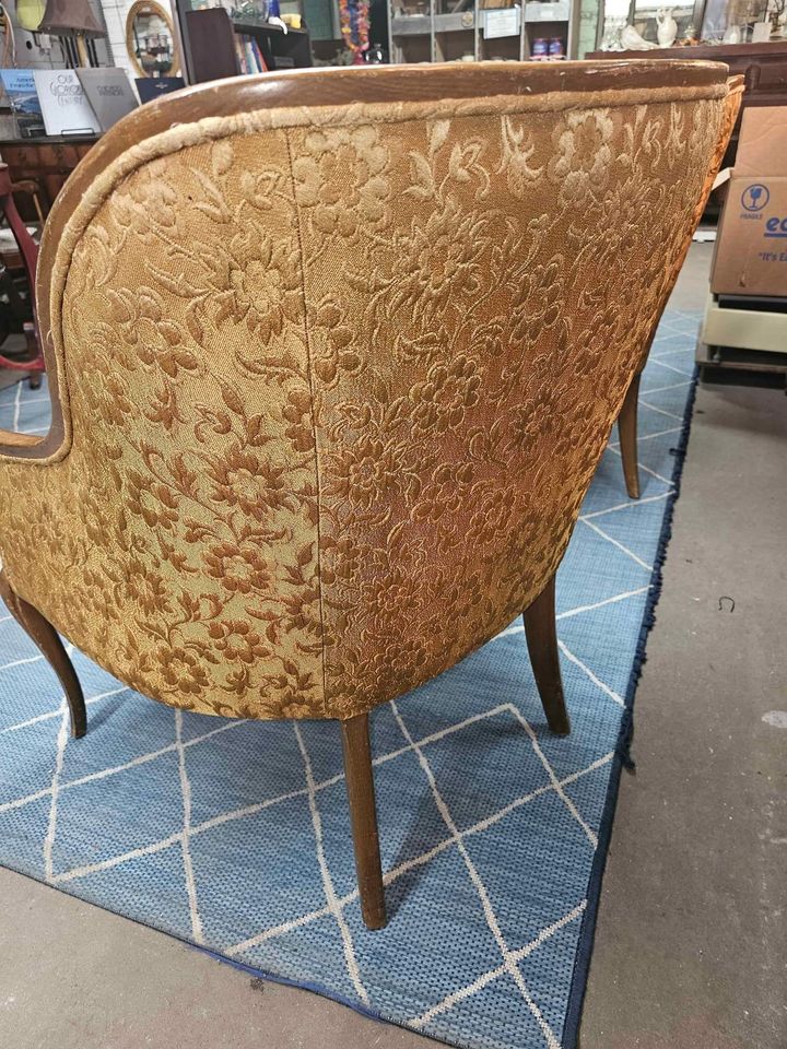 Hand Carved Antique Wooden Chair