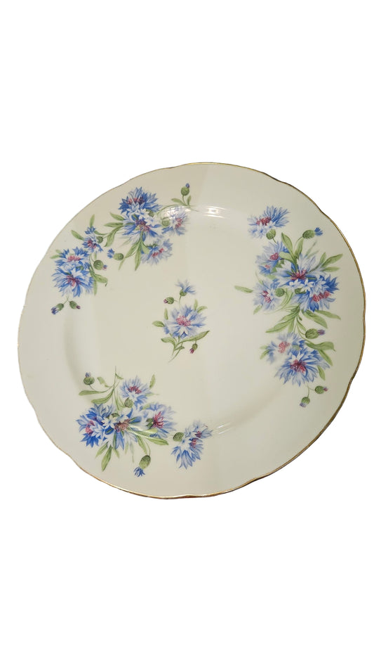 Vintage Blue Cornflower Fine China Set