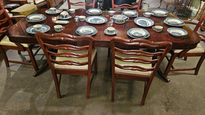 Blue & White Transferware Dinner Set