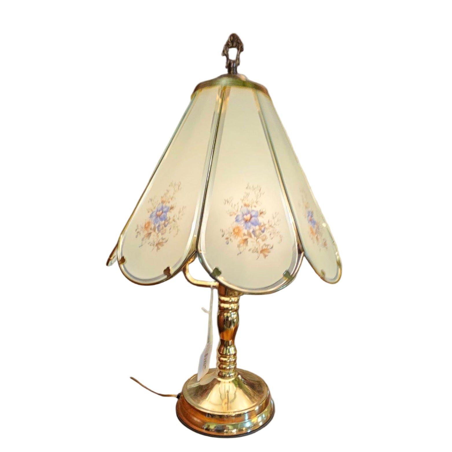 Floral Glass Petal Lamp