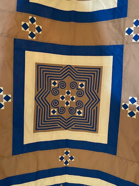 Quilt-- Handmade Hmong Bed Cover