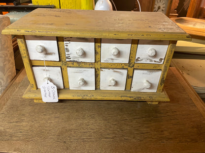 Eight Drawer Wooden Storage