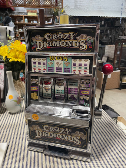 Crazy Diamonds Toy Slot Machine