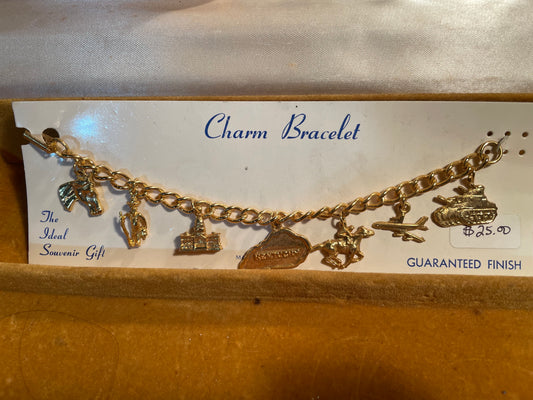 Kentucky Themed Charm Bracelet