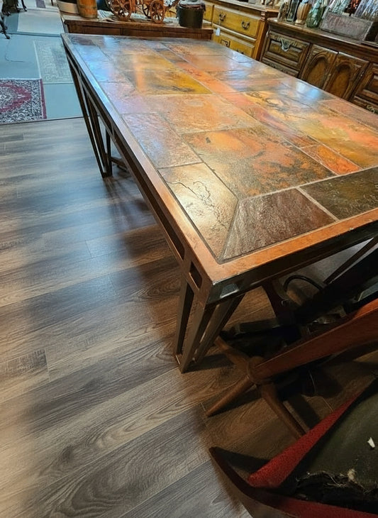 Accent Table - Slate Tile Top