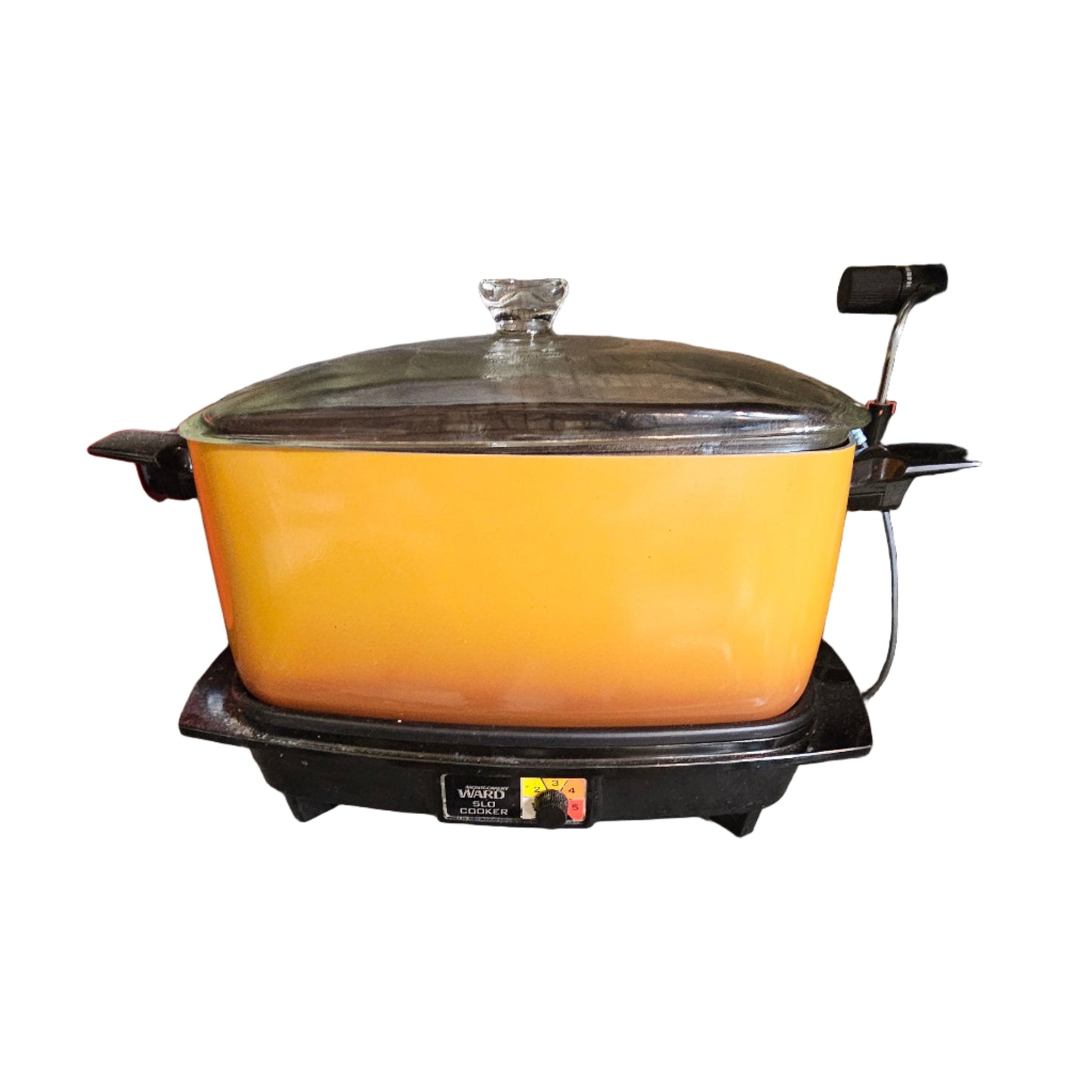 Montgomery Ward Orange Roaster Oven